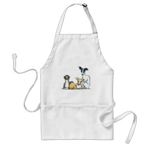 Italian Greyhound Trio Standard Apron