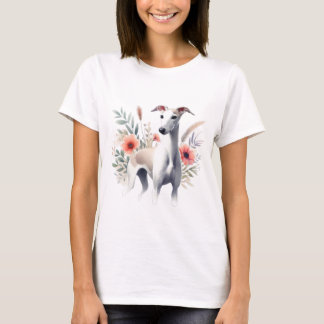 Italian Greyhound Watercolor T-Shirt