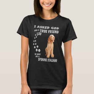 Italian Griffon Dog Mom Bracco Spinoso Dad Spinone T-Shirt