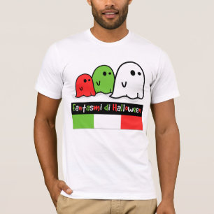 Italian Halloween Ghosts, Fantasmi di Halloween T-Shirt