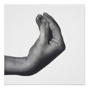  Italian Hand Poster