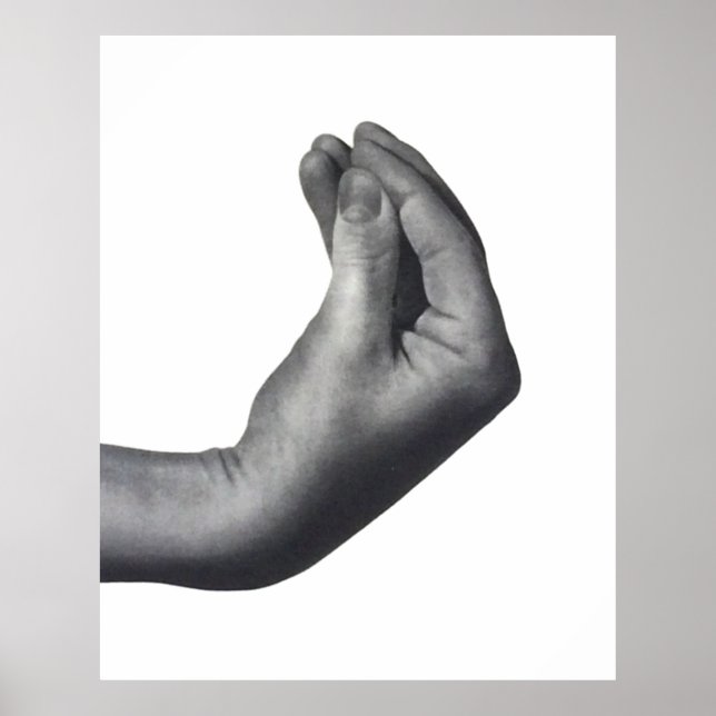  Italian Hand Poster (Front)