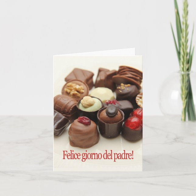 Italian Happy Father's day Card (Front)