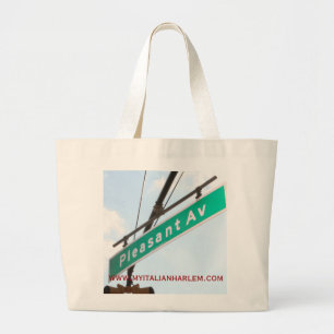 Italian Harlem Large Tote Bag