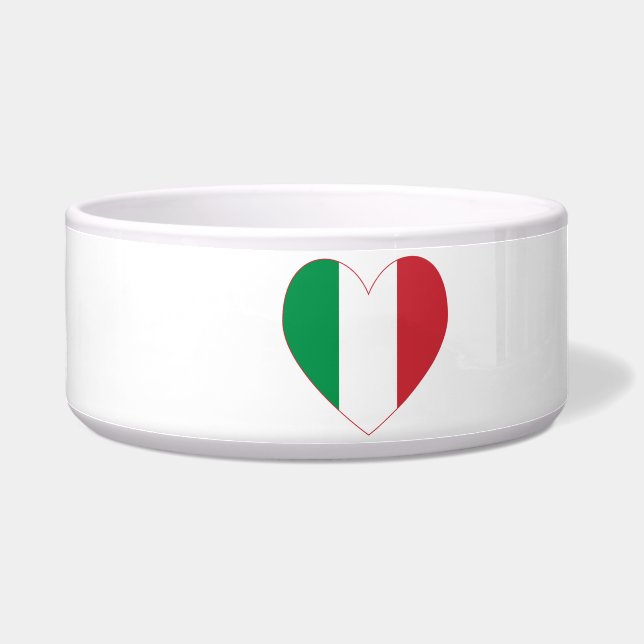 Italian Heart Flag (Left)