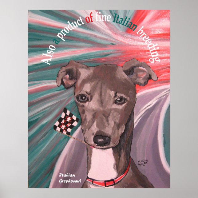 Italian Heritage Dog poster (Front)