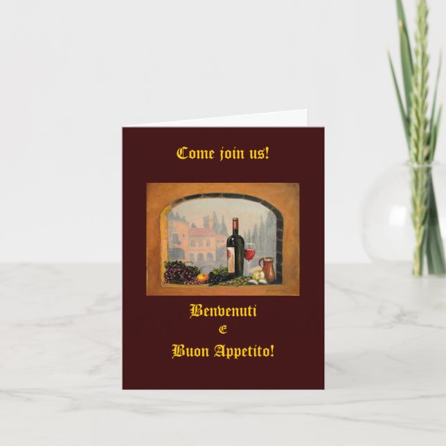 Italian Invitations (Front)