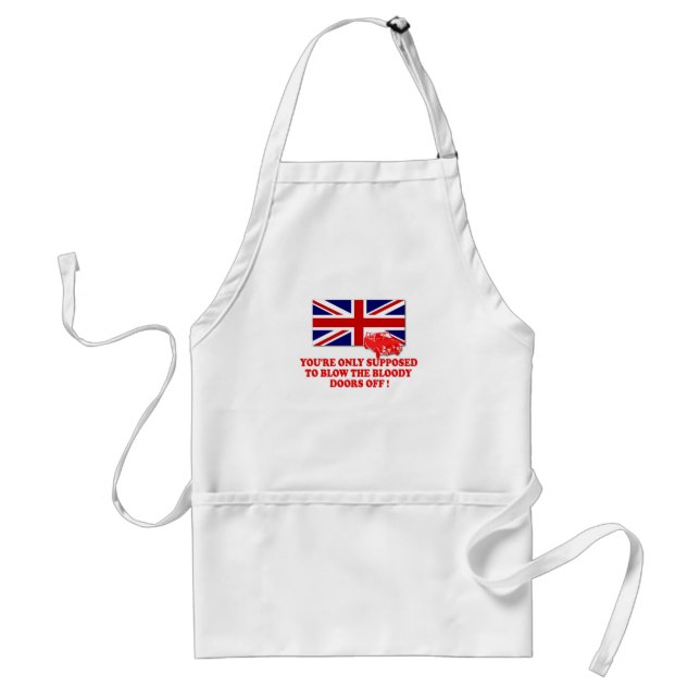 Italian Job Union Jack shirts Standard Apron (Front)