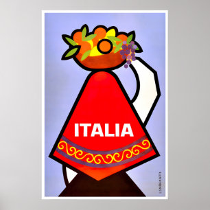 Italian Kitchen Art Print Italy Travel Poster
