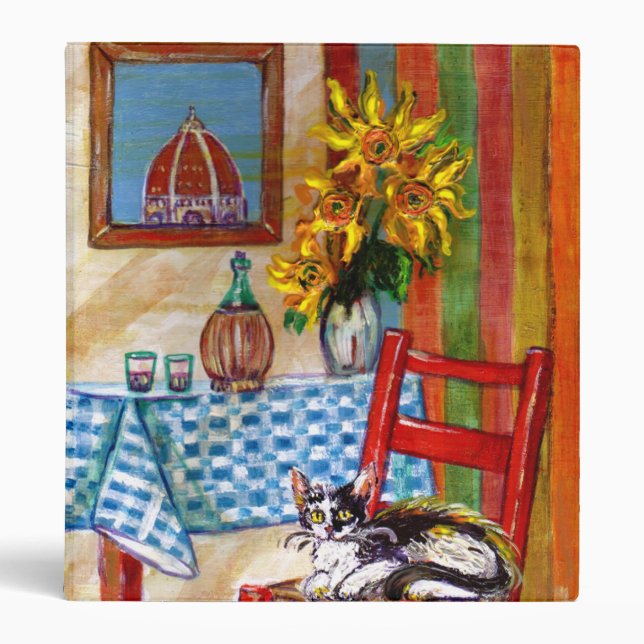 ITALIAN KITCHEN IN FLORENCE ,Recipe Binder (Front)