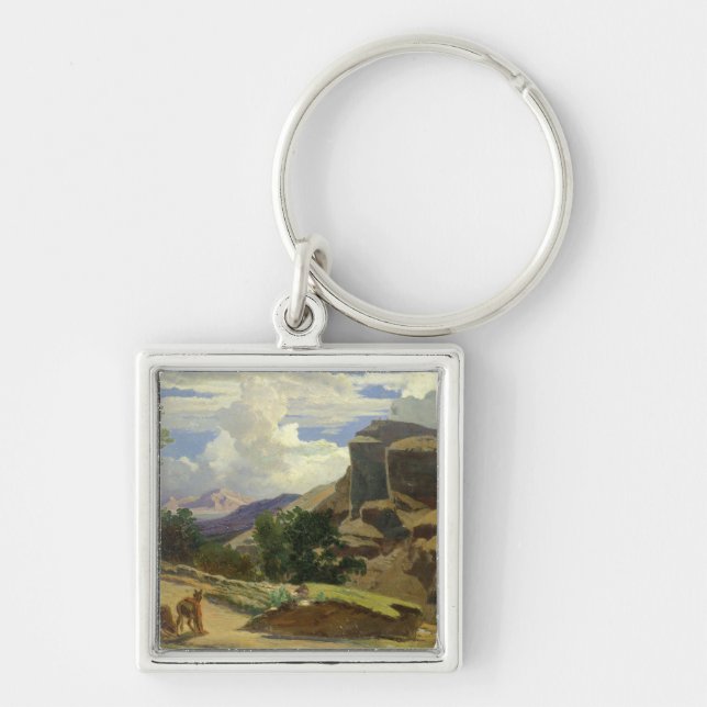 Italian Landscape Keychain (Front)