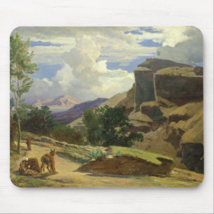 Italian Landscape Mouse Pad