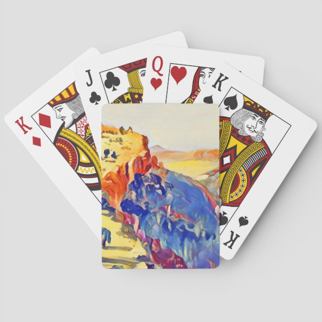 Italian Landscape   Playing Cards (Back)