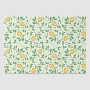 Italian Lemon Leaf Decoupage Fruit Tissue Paper