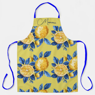 Italian Lemons Personalized Apron