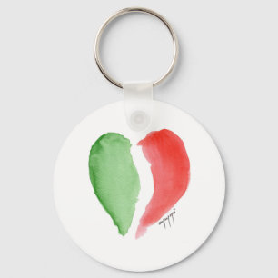 Italian love keychain