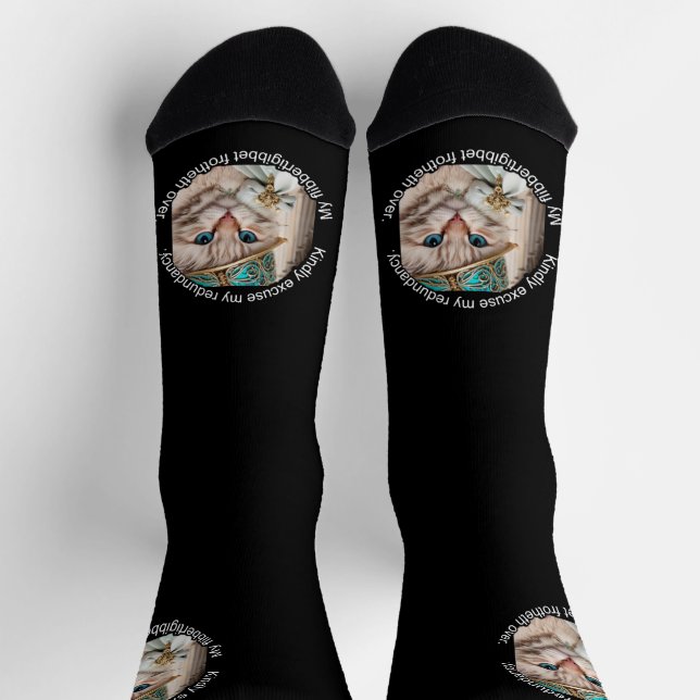 Italian Luxury Cat: Willow Socks (Top)