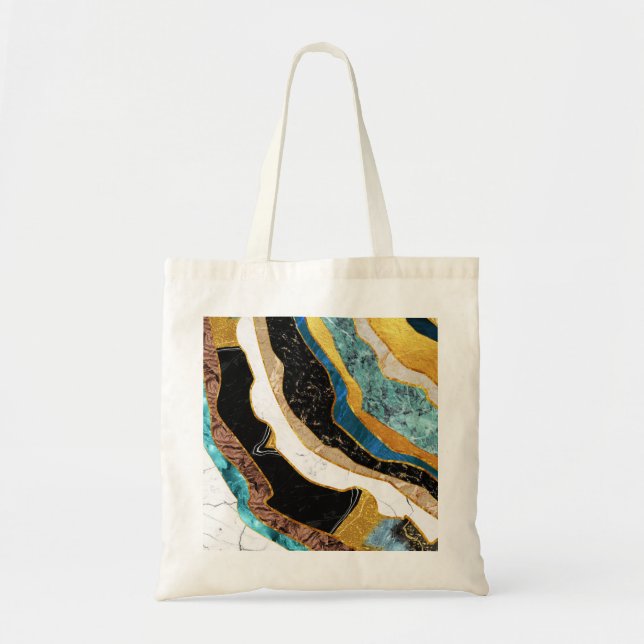 italian marble tote bag (Front)