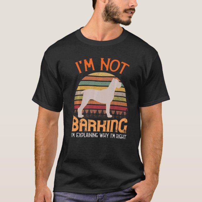 Italian Mastiff Cane Corso Retro   T-Shirt (Front)