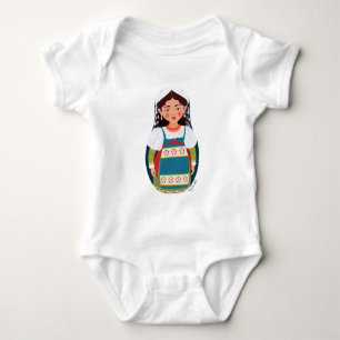 Italian Matryoshka Baby Bodysuit