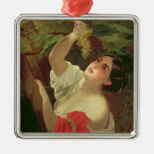 Italian Midday, 1831 Metal Ornament