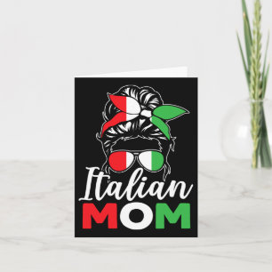 Italian Mom Europe Country Travel Italy Mothers Da Card