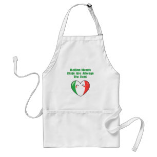 Italian Mom's Hugs Are Always The Best Love Standard Apron