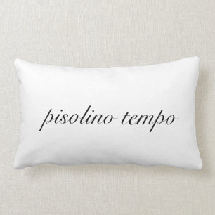Italian "Nap Time" Pillow