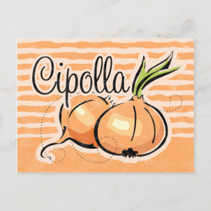 Italian Onion Recipe Card