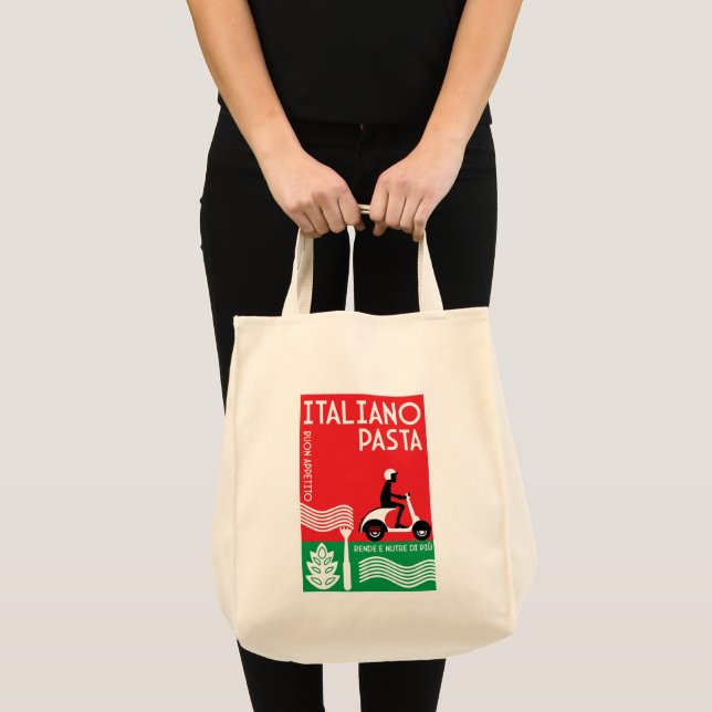 Italian Pasta Art Tote Bag (Front (Product))
