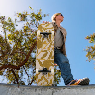 Italian patterns.  skateboard