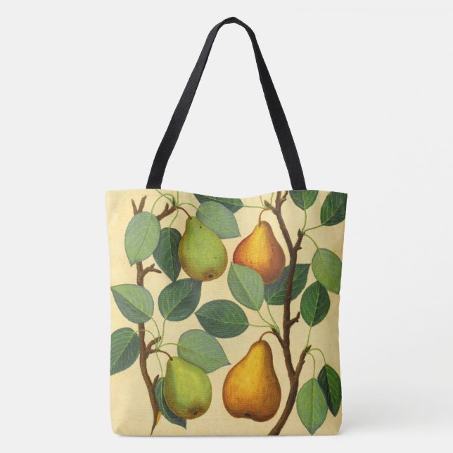Italian Pears Tote Bag (Back)