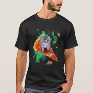 Italian Pizza Pie Cat Lover Cat Whisperer Animal P T-Shirt