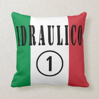 Italian Plumbers : Idraulico Numero Uno Throw Pillow