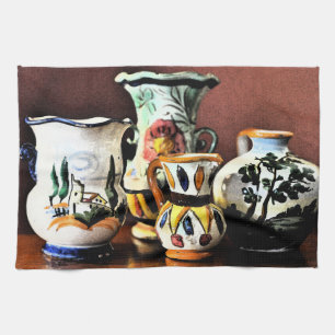 Italian Pottery Kitchen Towel