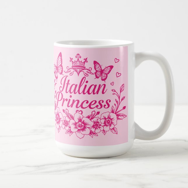 Italian Princess  Coffee Mug (Right)
