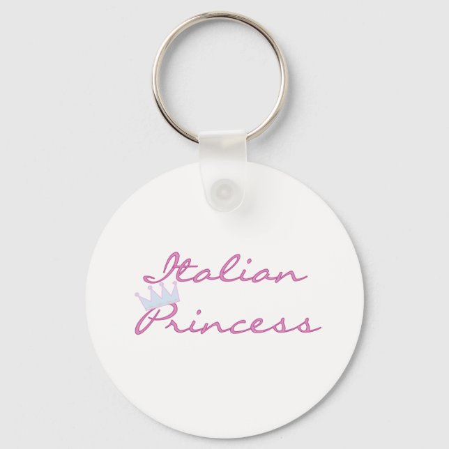 Italian Princess Keychain (Front)