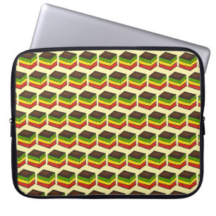 Italian Rainbow Seven Layer Christmas Xmas Cookie Laptop Sleeve