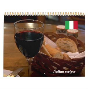 Italian recipes Calendar