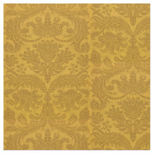 Italian Renaissance Crown Floral & Foliage Damask Fabric