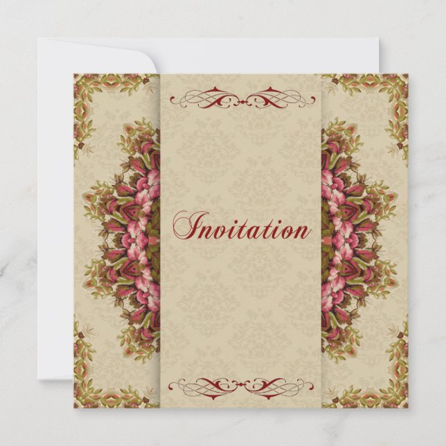 Italian Renaissance Garden Suite - Invitations (Front)