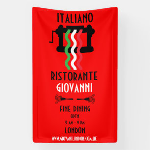 Italian Restaurant Promotional Banner