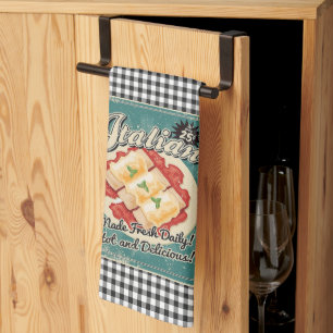 Italian Retro Kitchen Towel