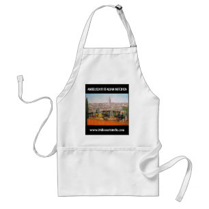 Italian  Roman Food Apron