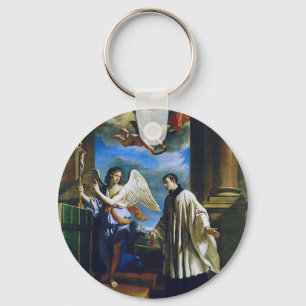 Italian Saint Aloysius Gonzaga Keychain