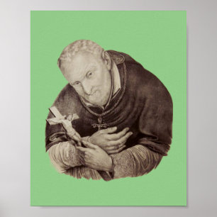 Italian Saint Alphonsus Liguori Poster