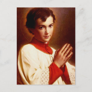 Italian Saint Dominic Savio Postcard