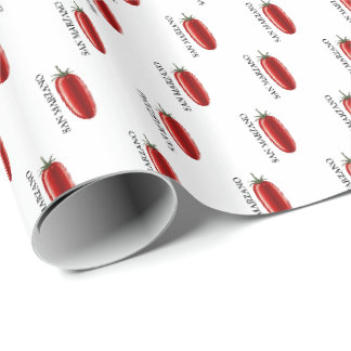 Italian San Marzano Tomato Gift Paper