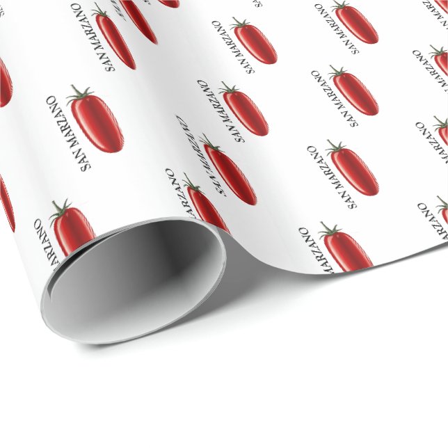 Italian San Marzano Tomato Gift Paper (Roll Corner)