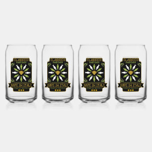Italian Sardines Art Print Kitchen Gift Can Glass